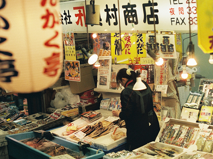 豊洲市場の店舗